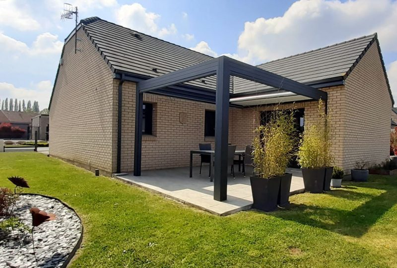 René P. nous parle de sa pergola à toile