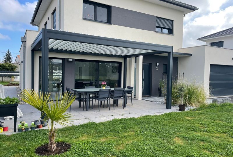 Florian D. nous parle de sa pergola à lames