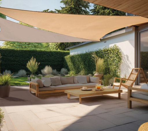 Parasols et voiles d’ombrage