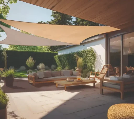 Parasols et voiles d’ombrage