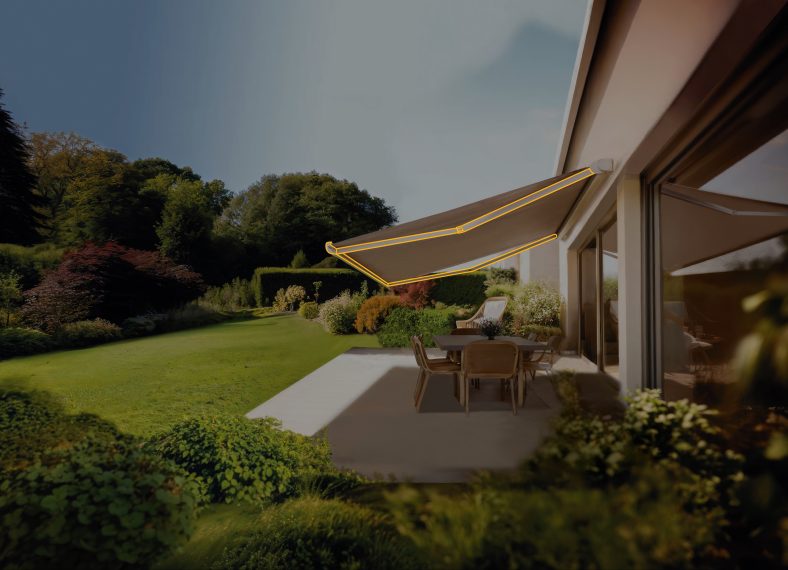 Mon store banne est de travers