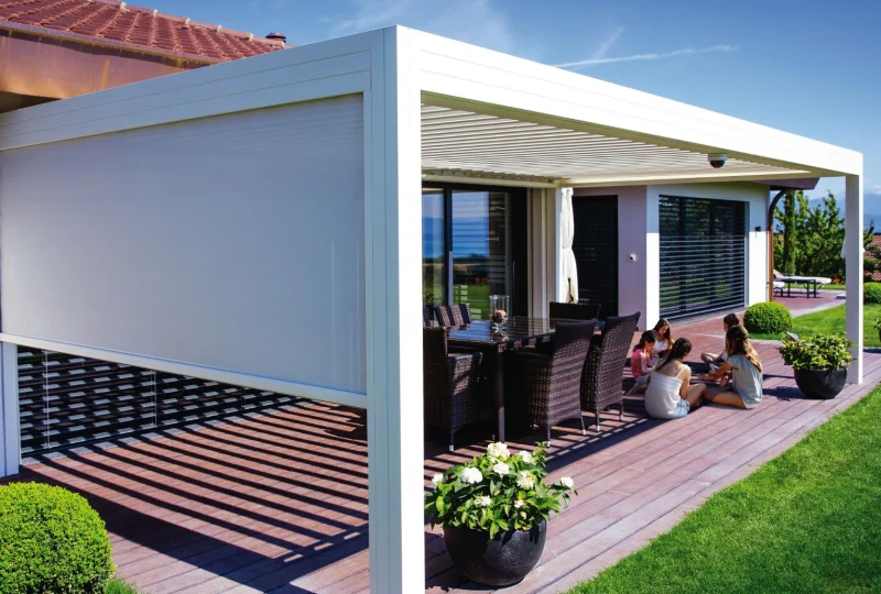 Pergola bioclimatique